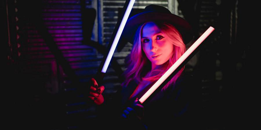 Lampa LED Newell RGB Kathi 